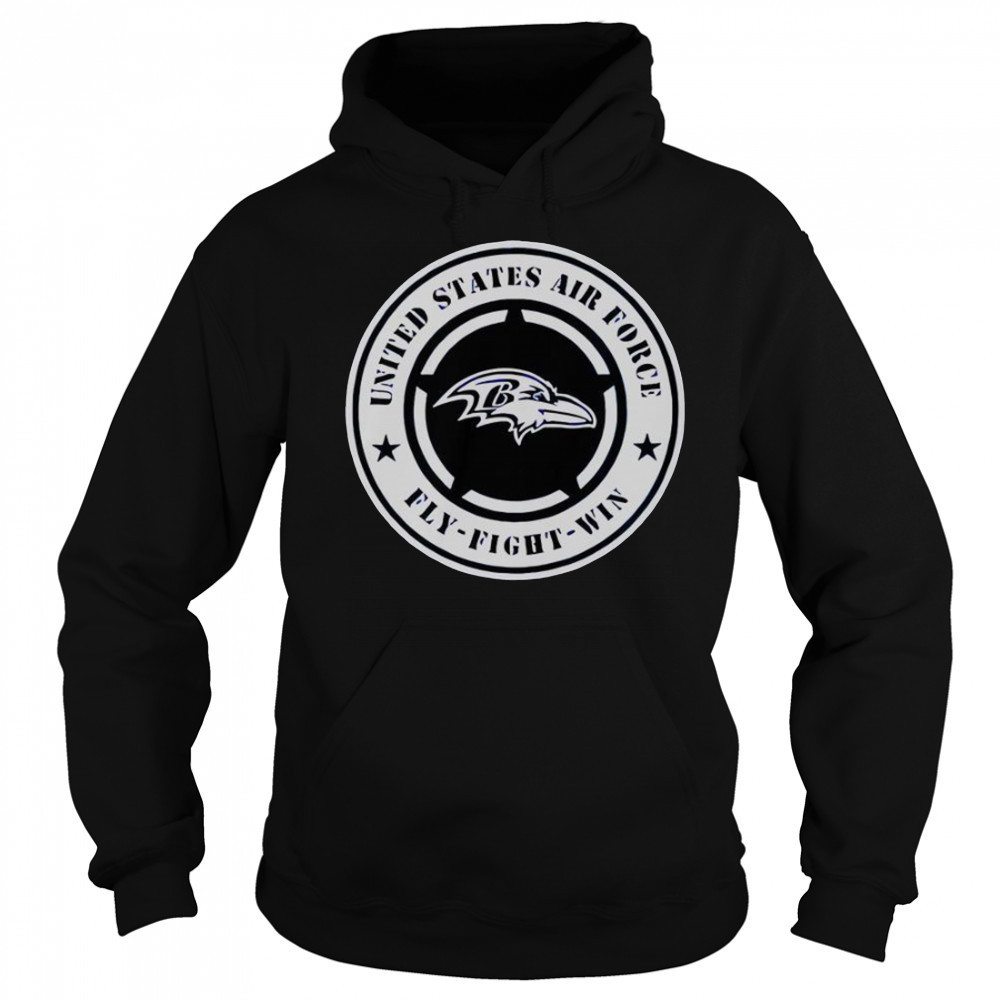 Ravens United States Air Force Military Appreciation Night T-Shirt Sweatshirt