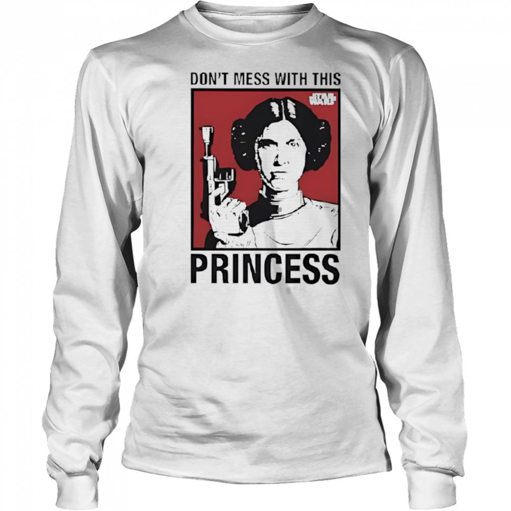Rebel style icon princess leia Star wars shirt Long Sleeved