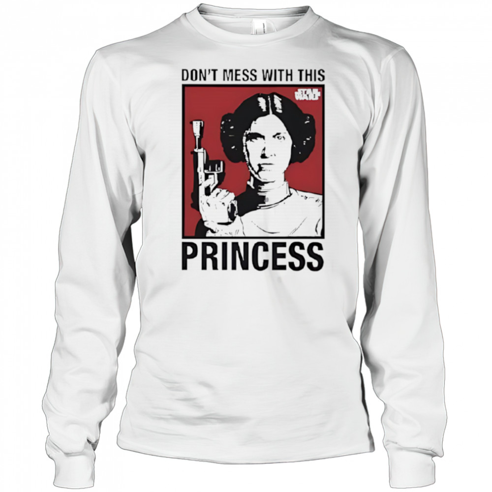 Rebel style icon princess leia Star wars shirt Long Sleeved