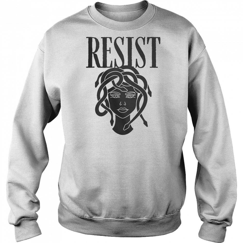 Resist Medusa Women Rights Feminist Rage T-Shirt Hoodie