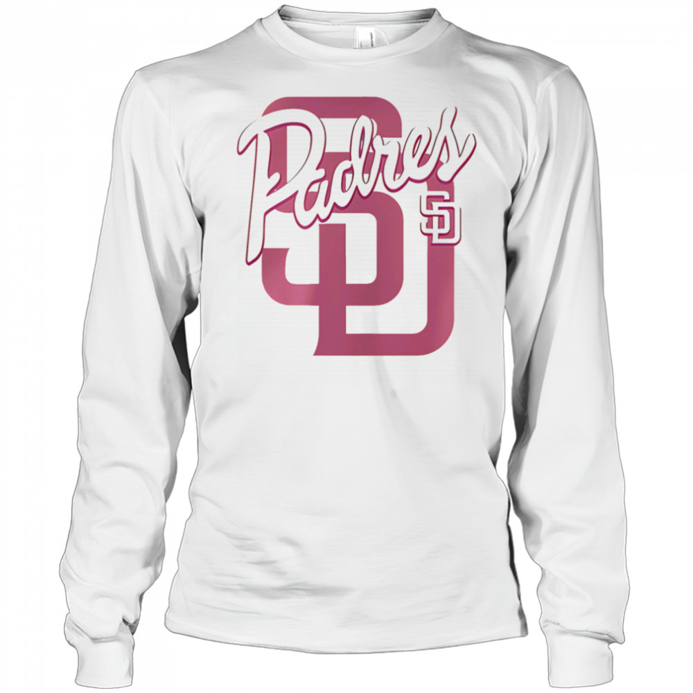 San Diego Padres Cancer Awareness Month shirt Long Sleeved