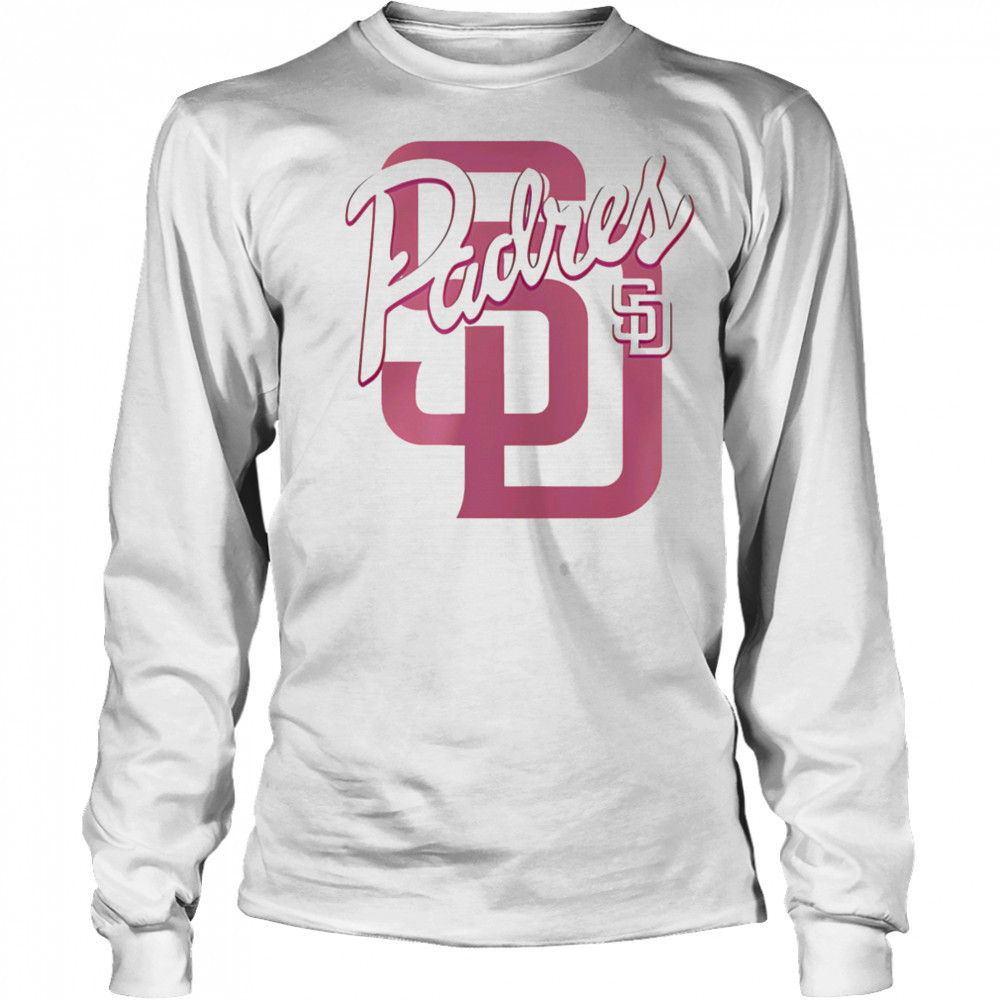 San Diego Padres Cancer Awareness Month shirt Long Sleeved