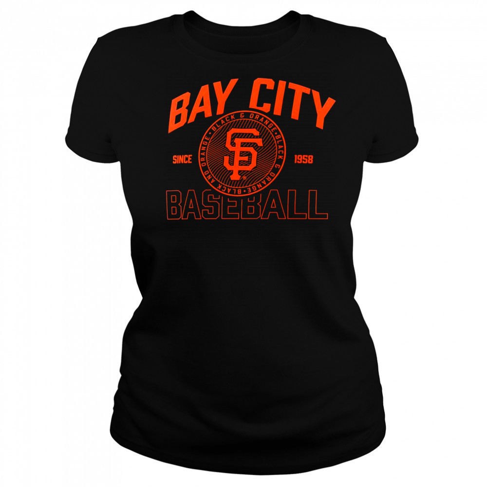 San Francisco Giants Bay City Baseball shirt Women's T-shirt