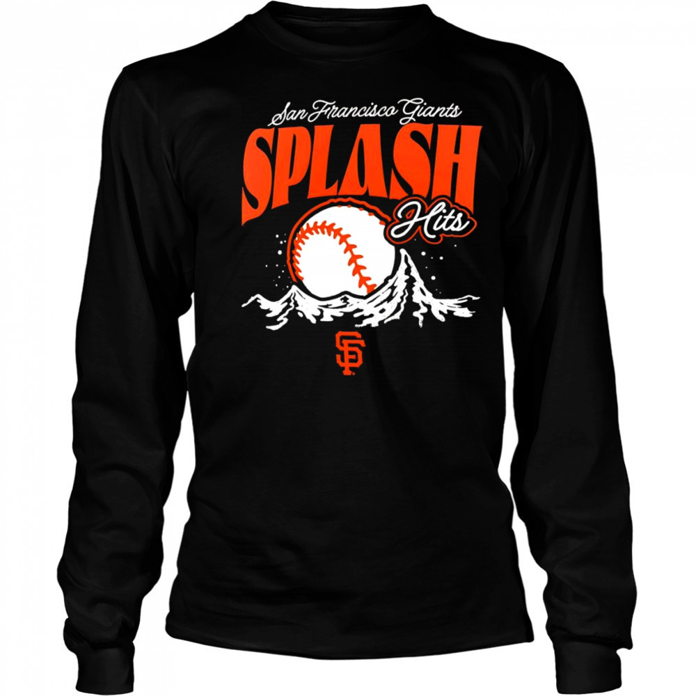 San Francisco Giants Splash Hits shirt Long Sleeved