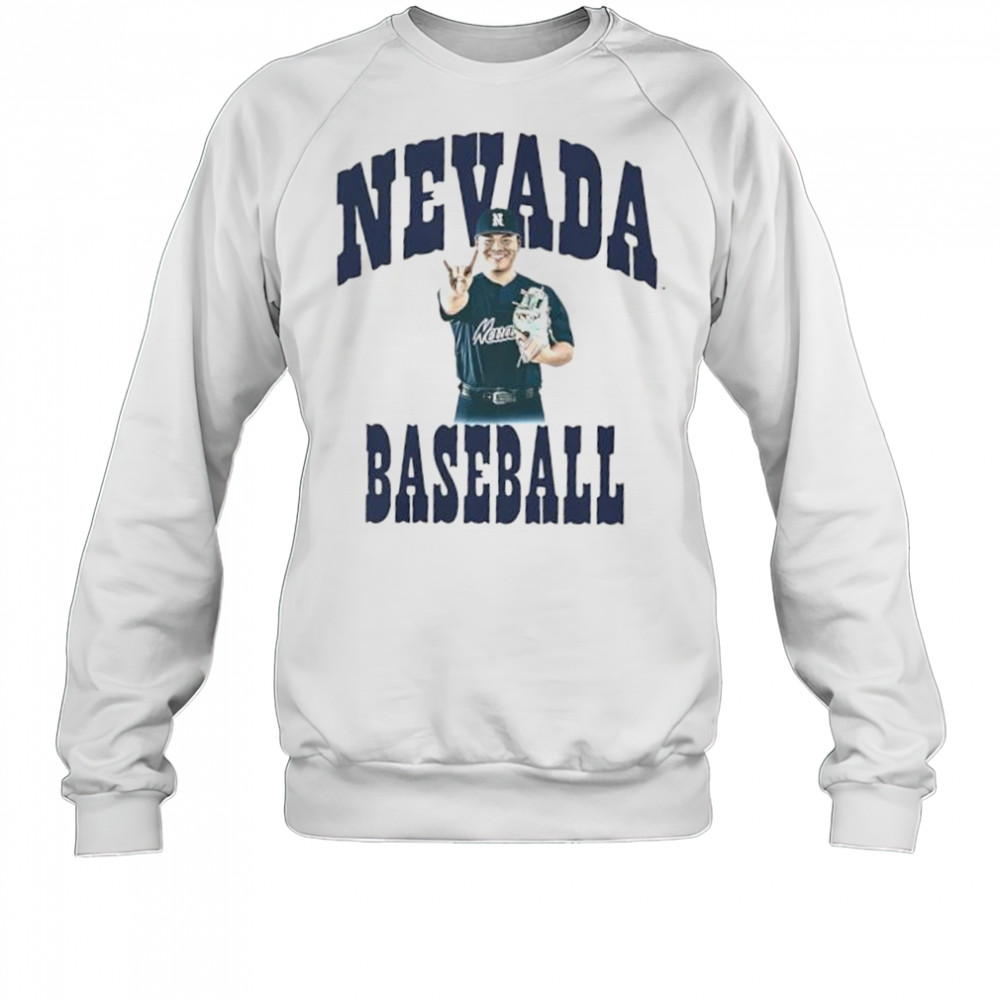 Sean Yamaguchi Nevada baseball block letter shirt Sweatshirt