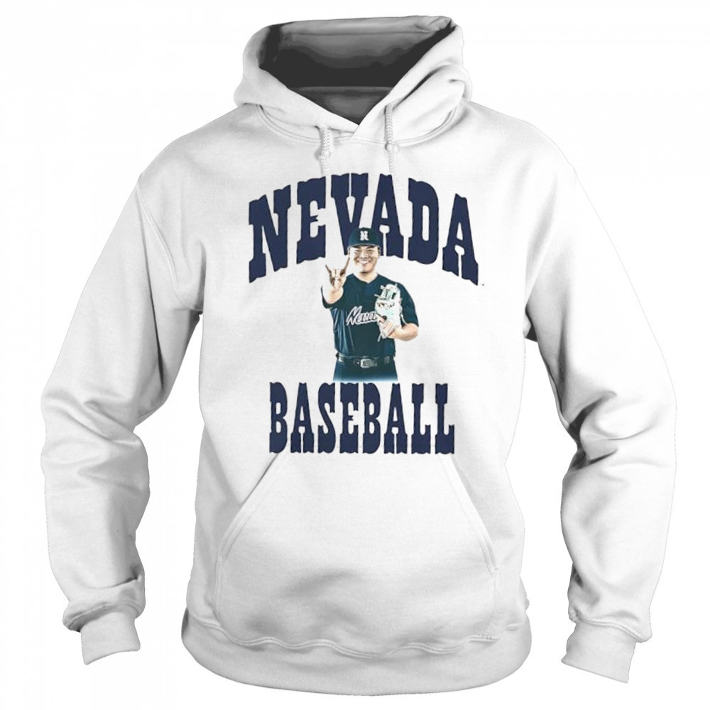Sean Yamaguchi Nevada baseball block letter shirt Sweatshirt