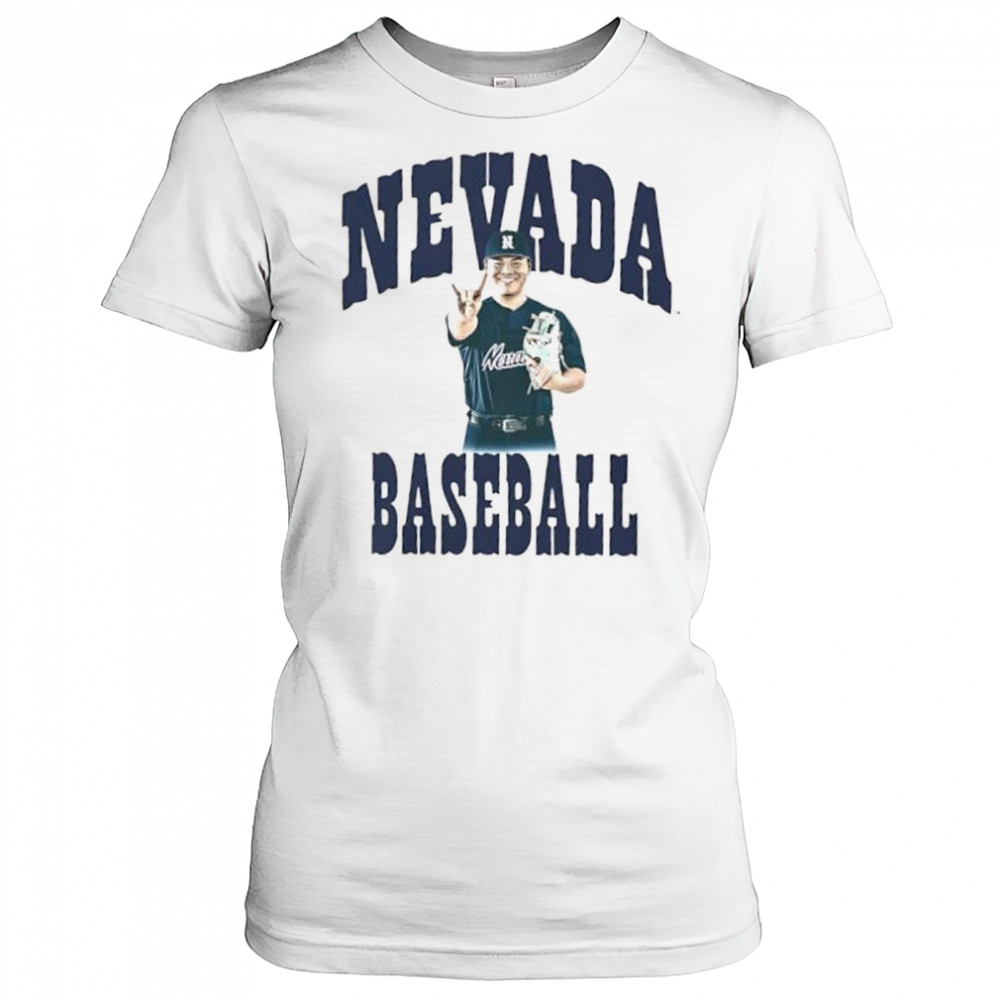 Sean Yamaguchi Nevada baseball block letter shirt Women's T-shirt