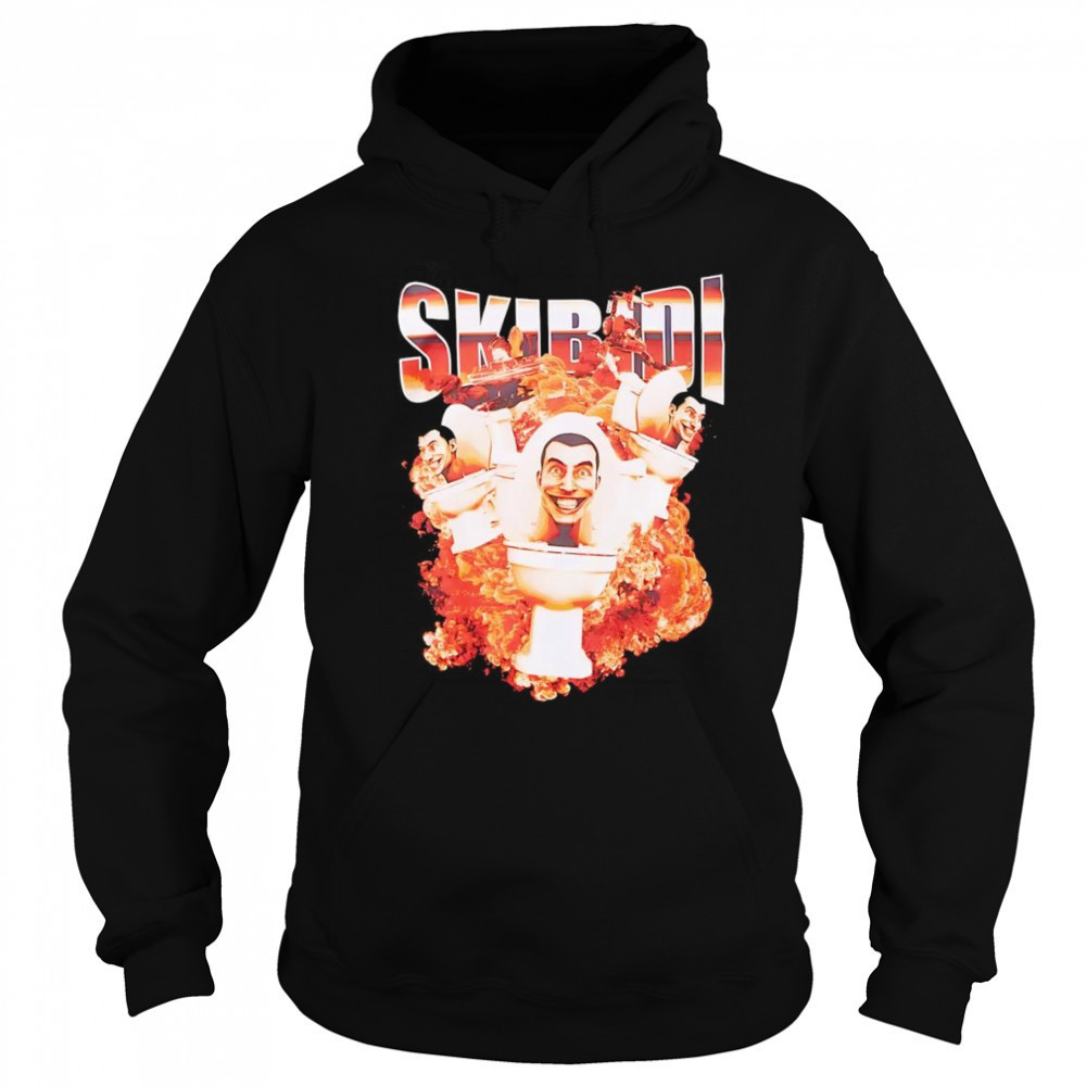 Skibidi Toilet Explosion shirt Sweatshirt
