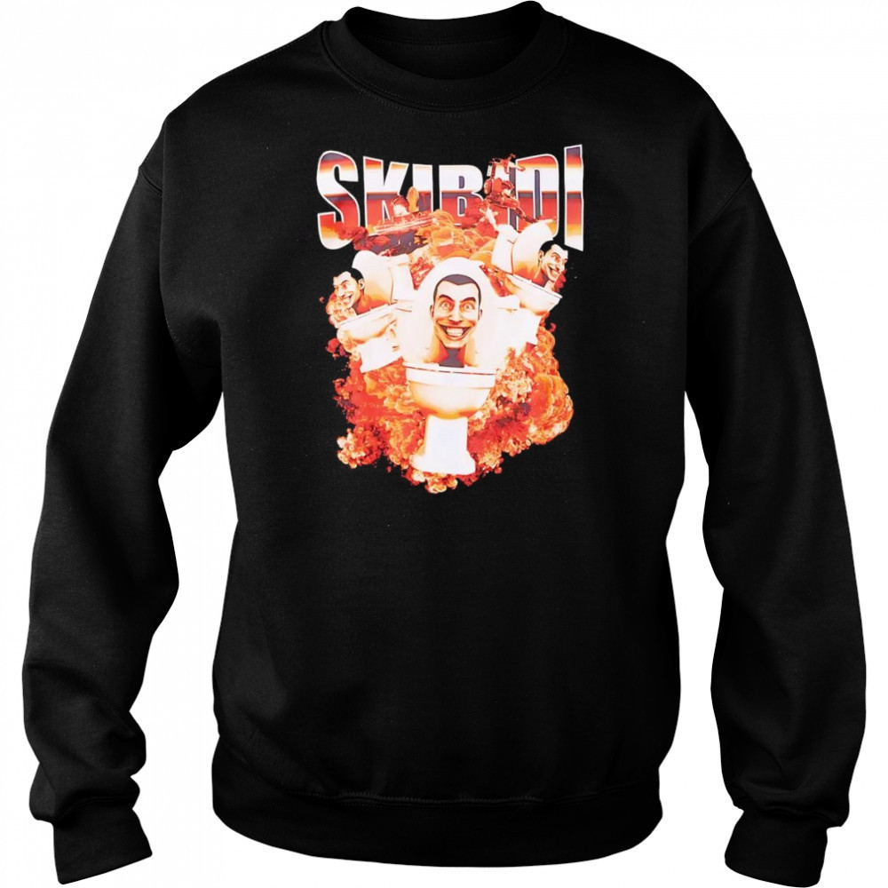 Skibidi Toilet Explosion shirt Hoodie
