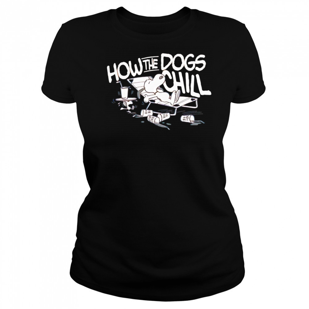 Snoopy how the dogs chill shirt Women's T-shirt