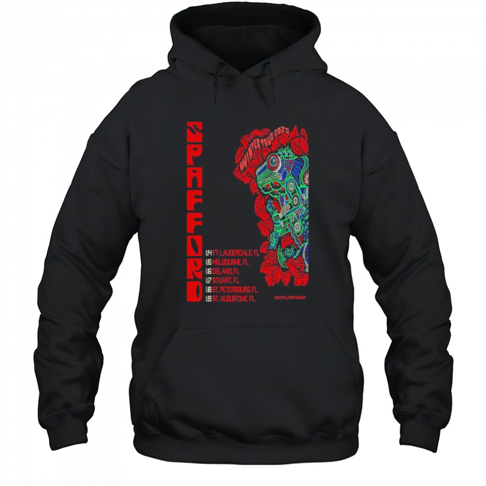Spafford Winter Tour 2025 T-shirt Hoodie