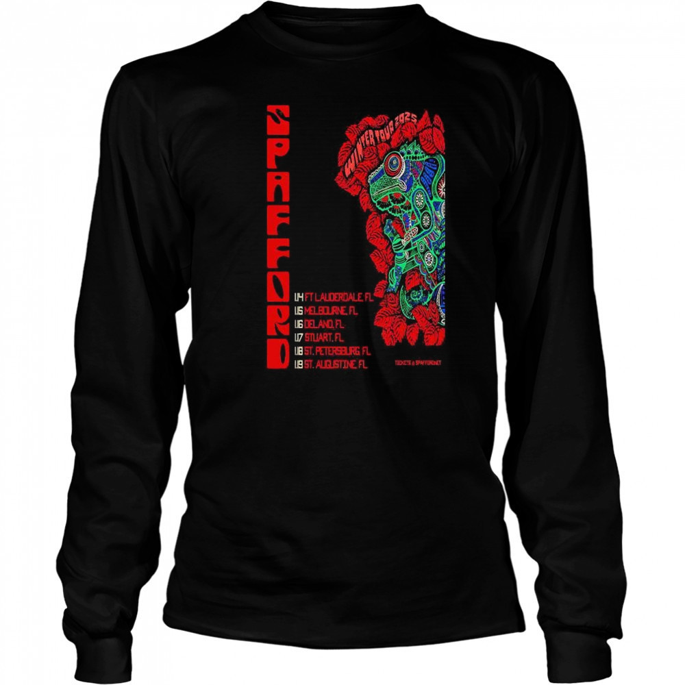 Spafford Winter Tour 2025 T-shirt Long Sleeved