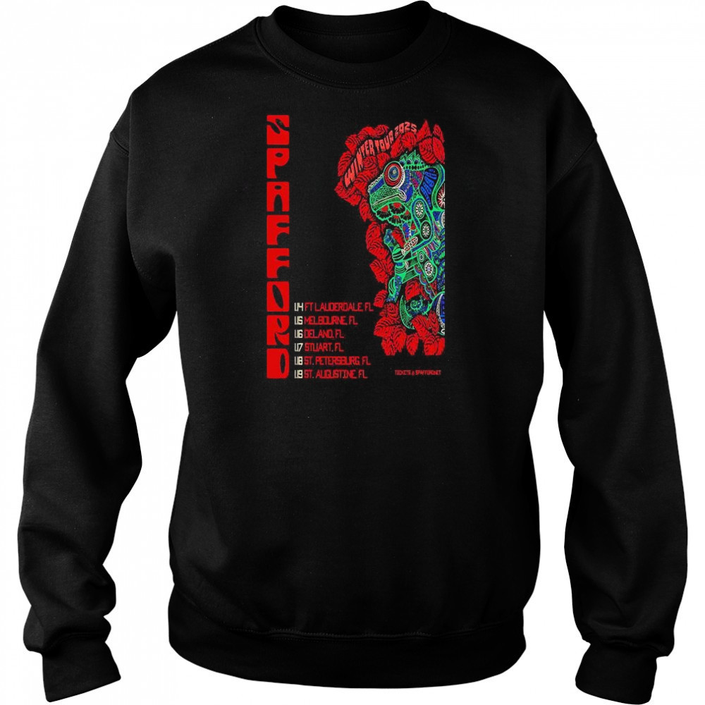 Spafford Winter Tour 2025 T-shirt Hoodie