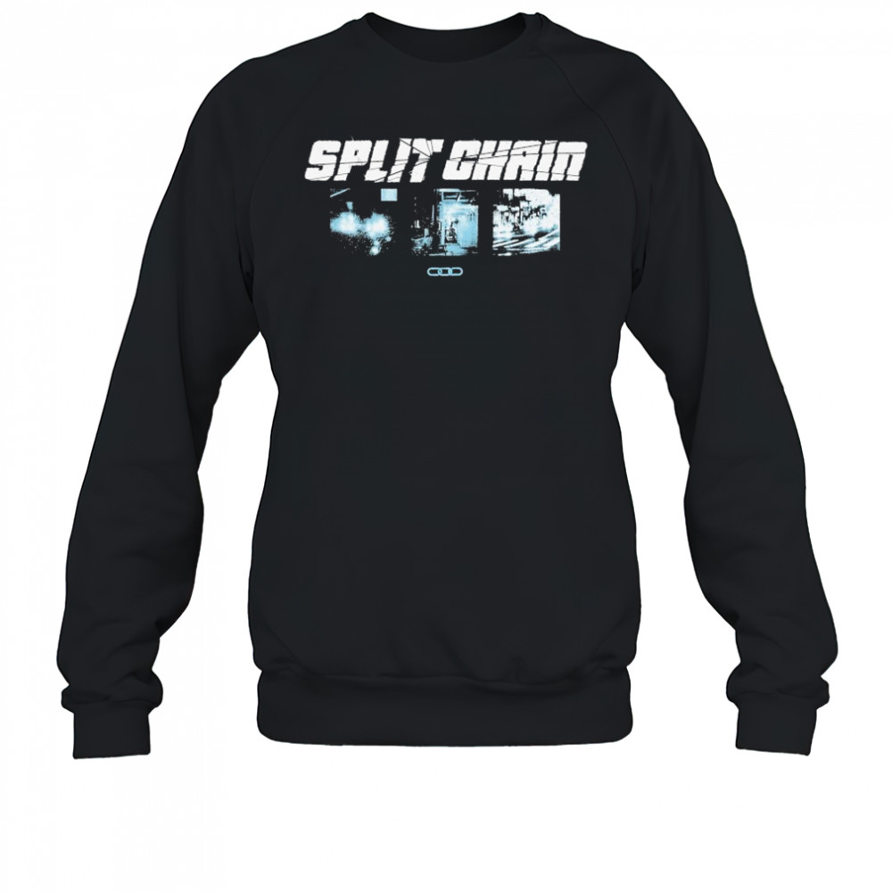 Split Chain Motionblur T-shirt Sweatshirt
