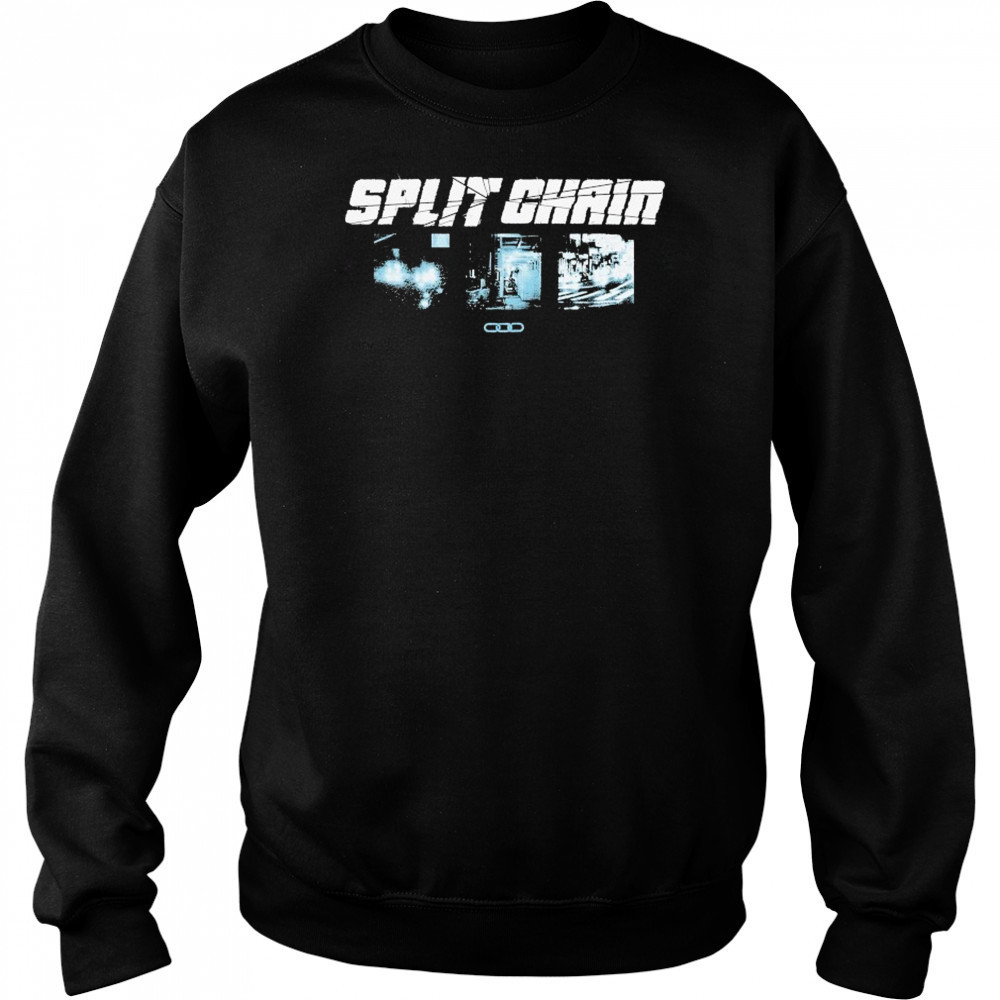Split Chain Motionblur T-shirt Hoodie