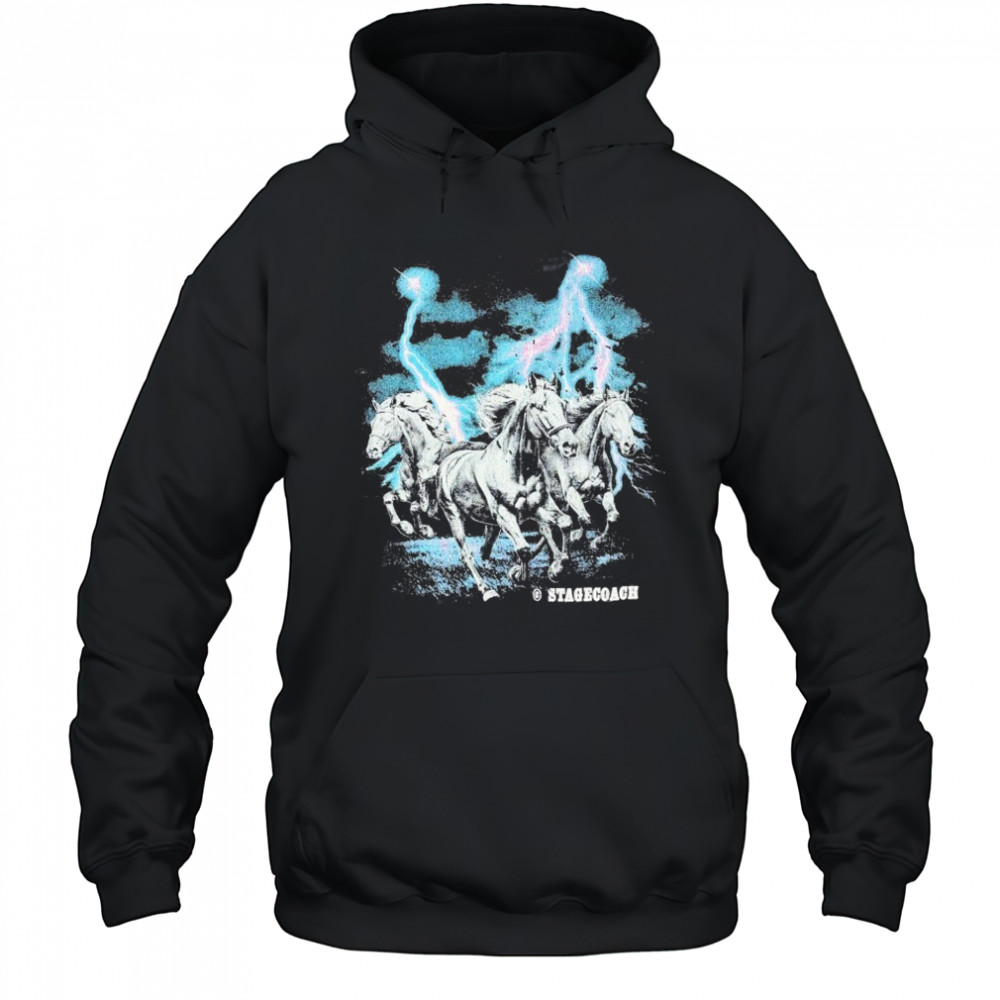 Stagecoach Lightning Storm Herd T-shirt Hoodie