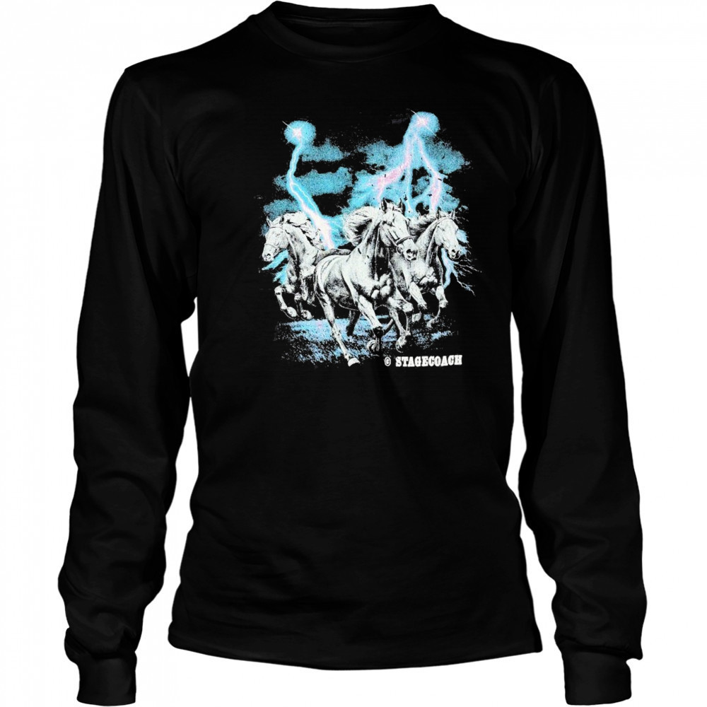 Stagecoach Lightning Storm Herd T-shirt Long Sleeved