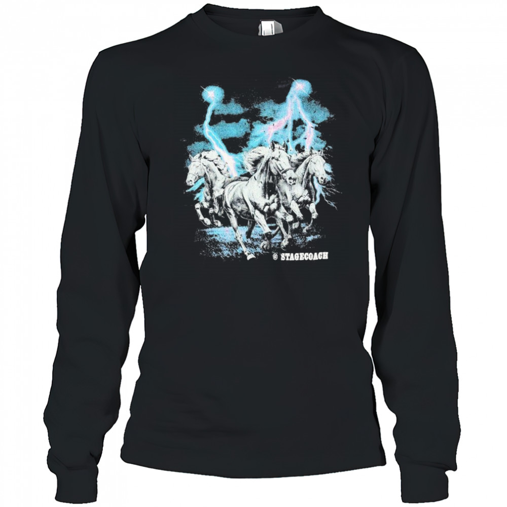 Stagecoach Lightning Storm Herd T-shirt Long Sleeved