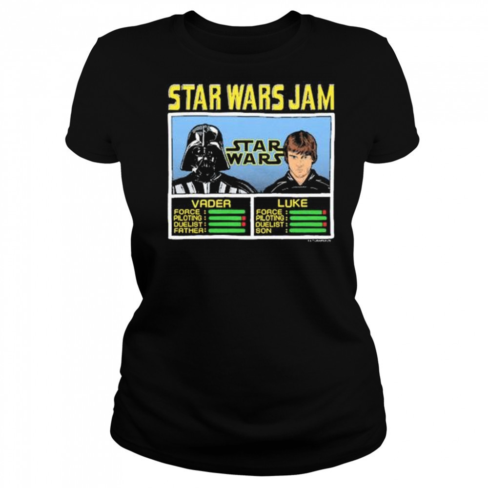 Star Wars Jam Vader And Luke Graphic t-shirt Women's T-shirt