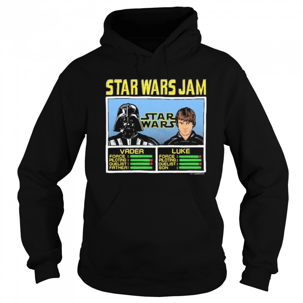 Star Wars Jam Vader And Luke Graphic t-shirt Sweatshirt