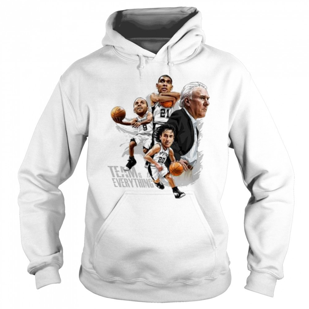 Team is every thing San Antonio Spurs player team shirt Sweatshirt