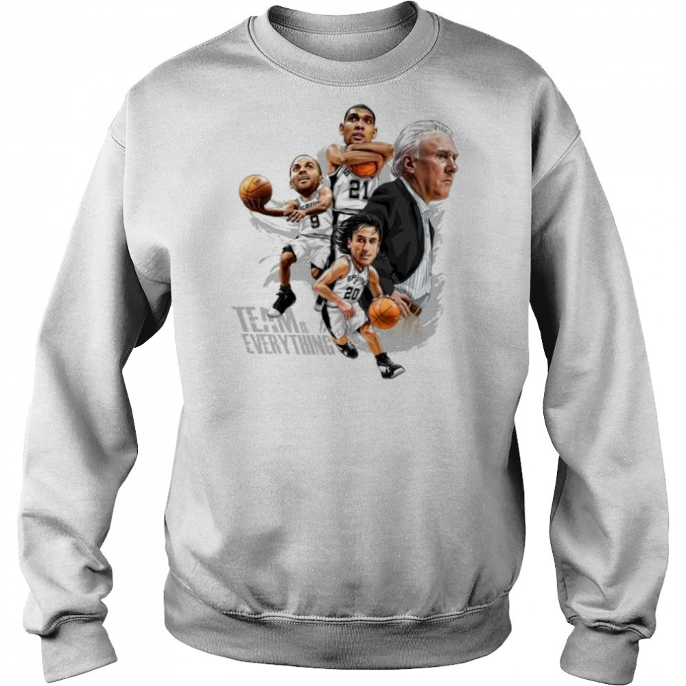 Team is every thing San Antonio Spurs player team shirt Hoodie