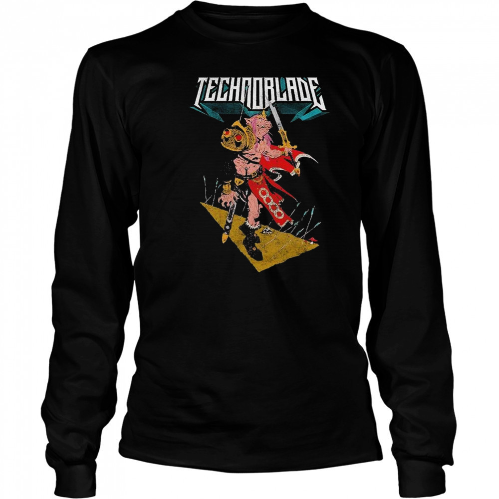 TechnoBlade So Long Nerds T-shirt Long Sleeved