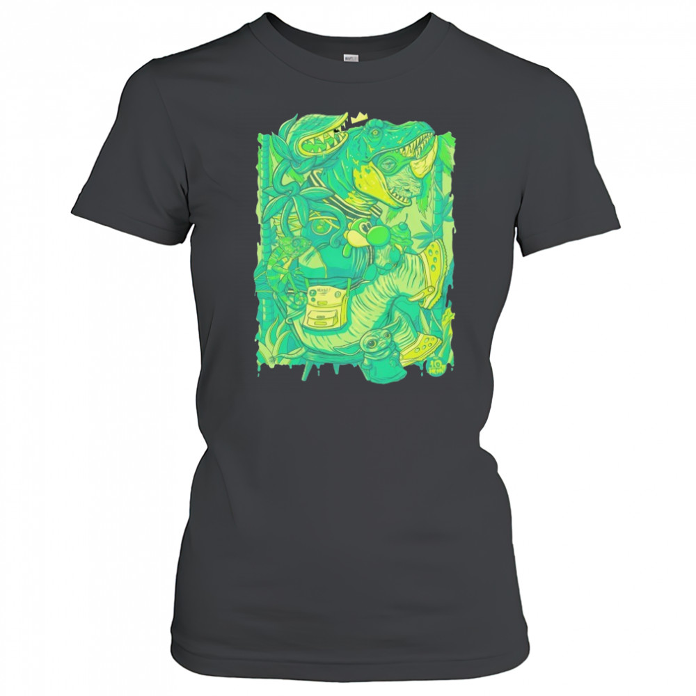 Ten Hundred Green Rhino T-shirt Women's T-shirt