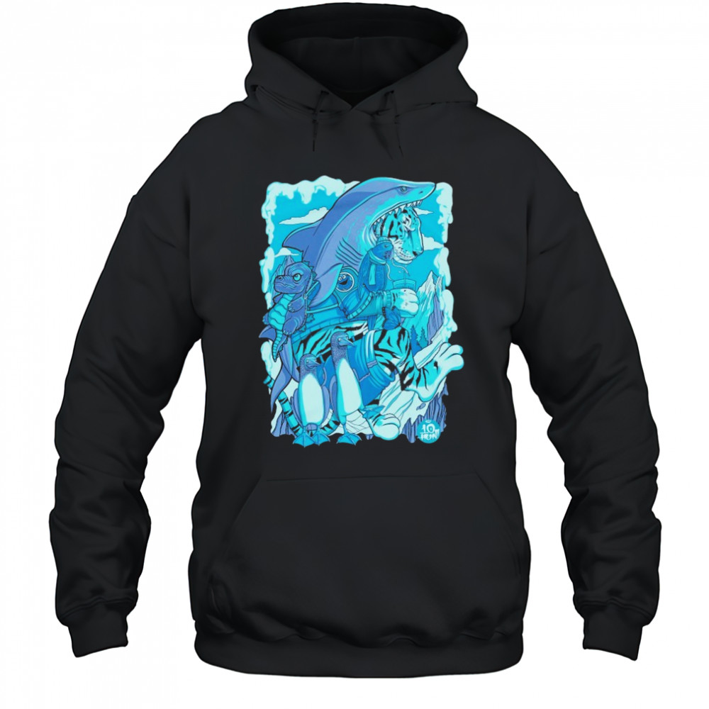 Ten Hundred Siberian Stroll T-shirt Hoodie