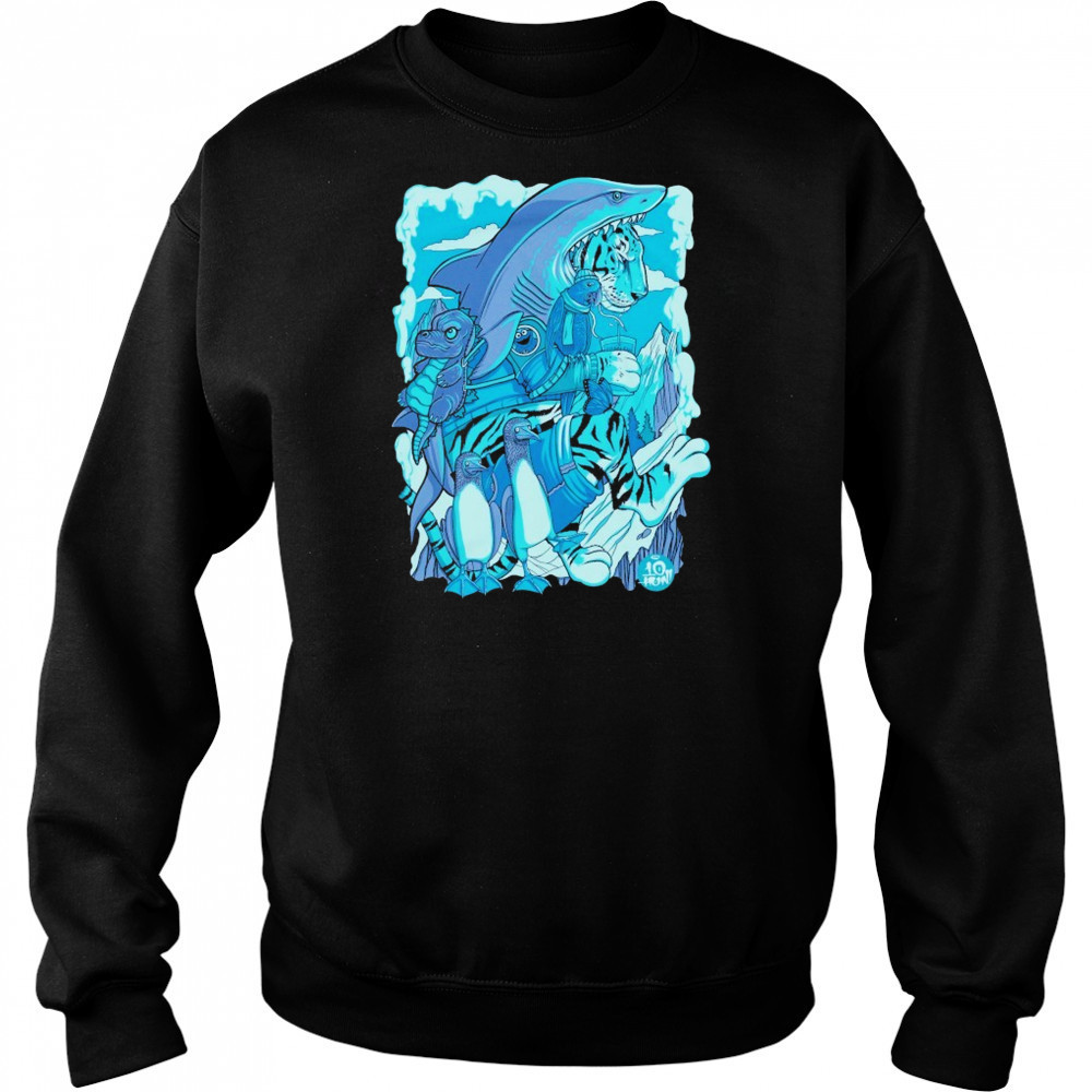 Ten Hundred Siberian Stroll T-shirt Hoodie
