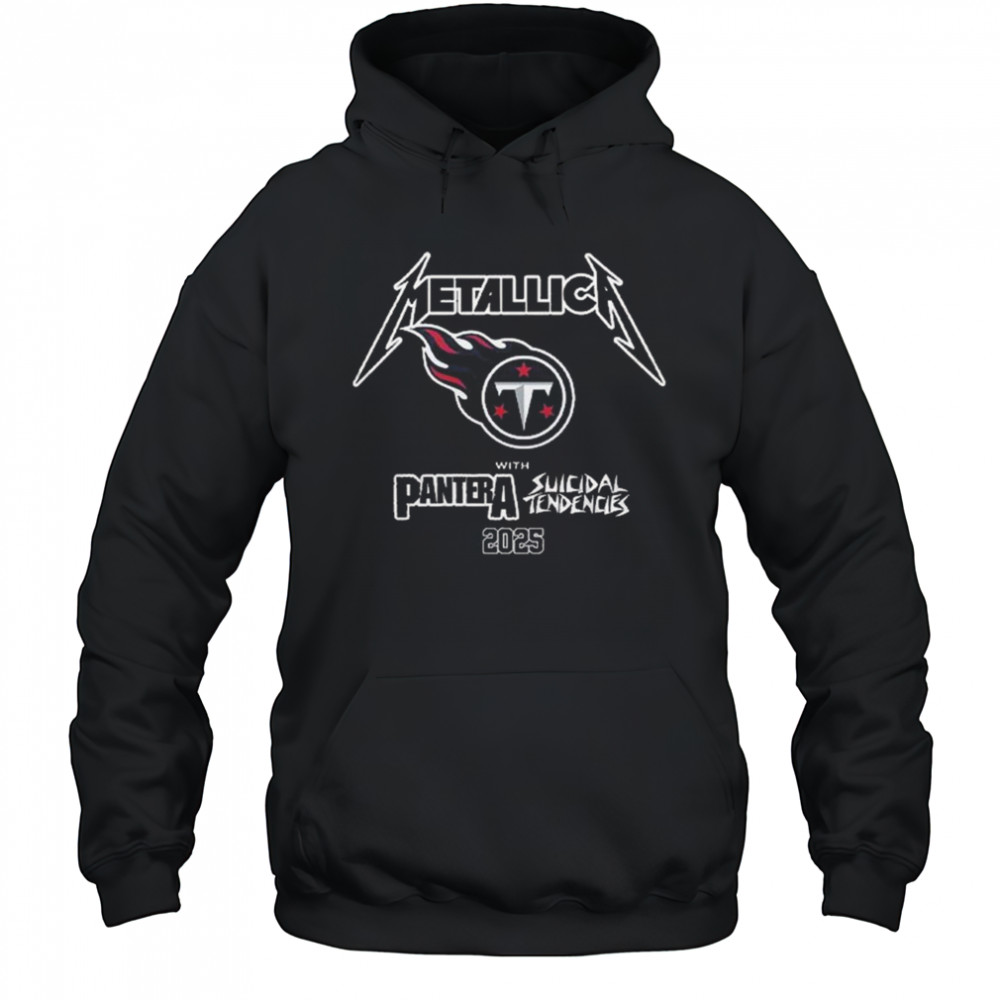 Tennessee Titans x Metallica M72 World Tour Shirt Hoodie
