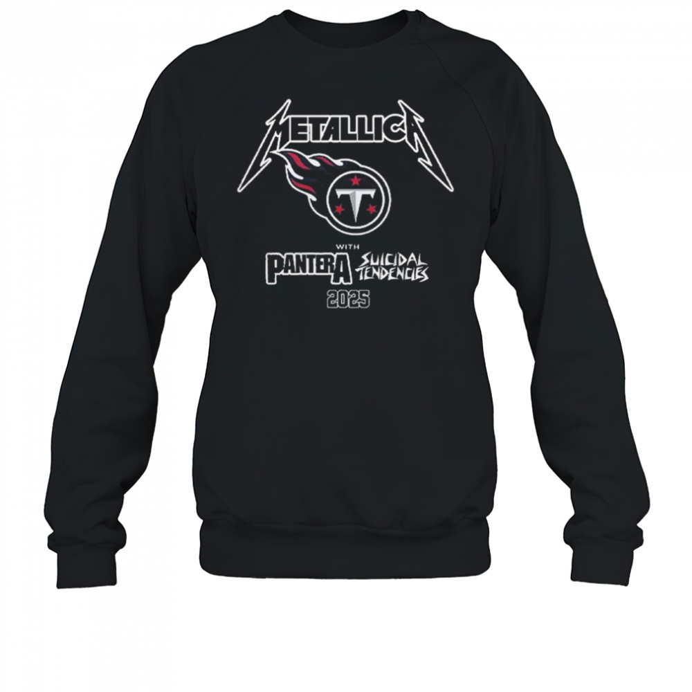 Tennessee Titans x Metallica M72 World Tour Shirt Sweatshirt