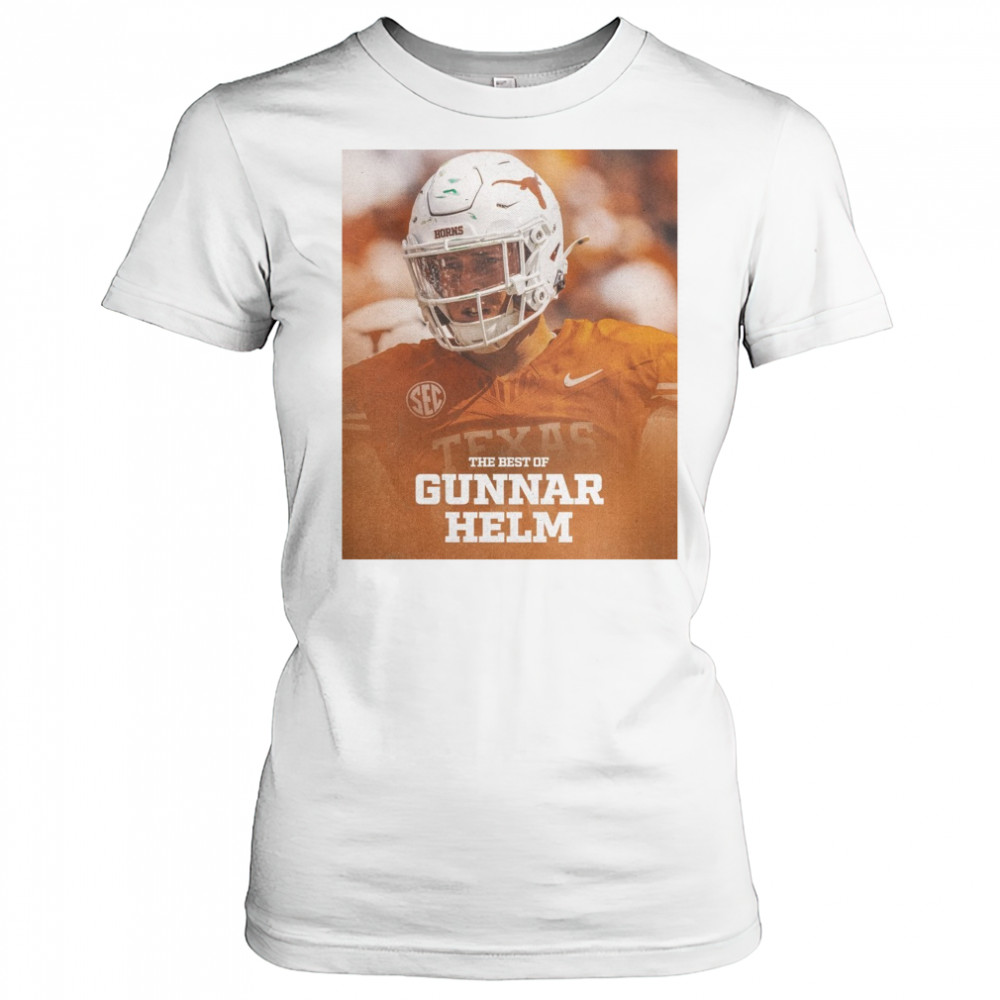 Texas Longhorns Football Gunnar Helm The Best Of Gunnar Helm Poster t-shirt Women's T-shirt