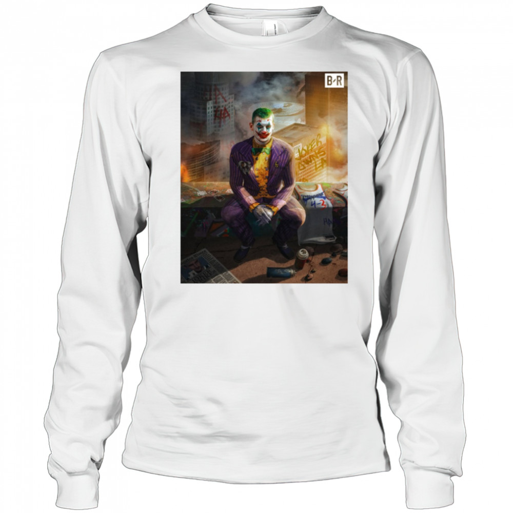 The Joker And The Nuggets Dominate The Clippers In Game 7 Bleacher Report Poster t-shirt Long Sleeved