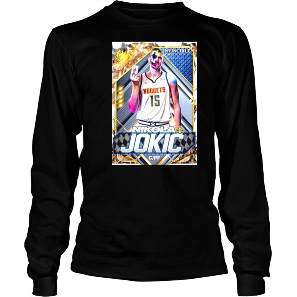 The Joker Nikola Jokic Denver Nuggets invincible shirt Long Sleeved