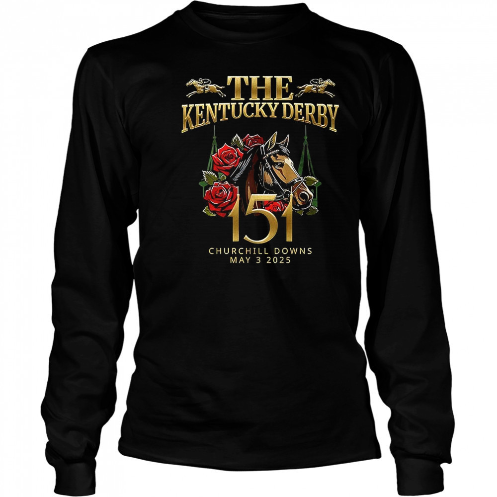 The Kentucky Derby Churchill Downs 2025 shirt Long Sleeved