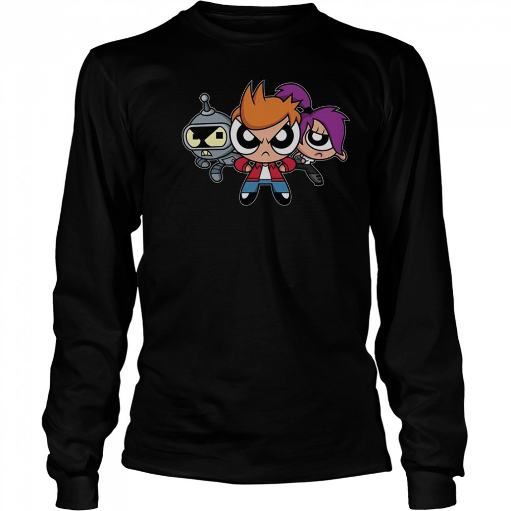 The Planetpuff Express Futurama T-Shirt Long Sleeved