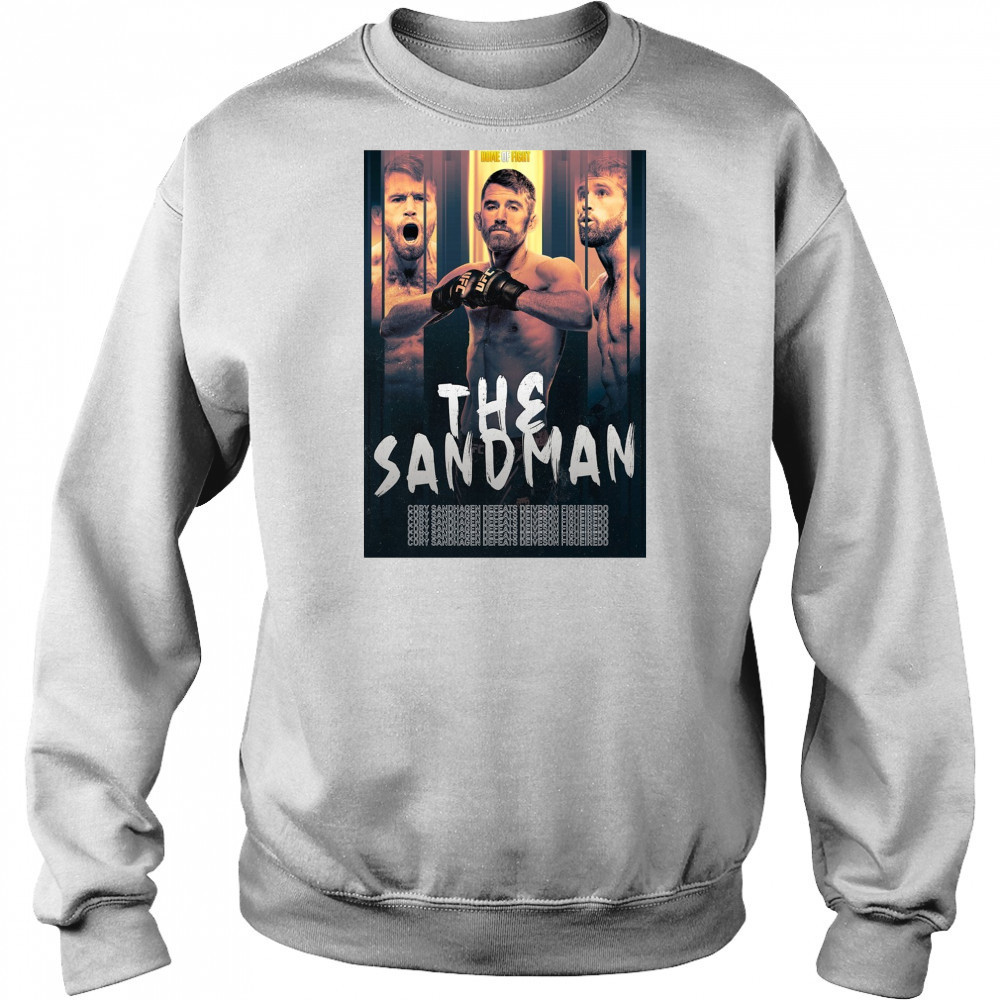 The Sandman Cory Sandhagen Defeats Deiveson Figueiredo Home Of Fight 2025 Poster t-shirt Hoodie