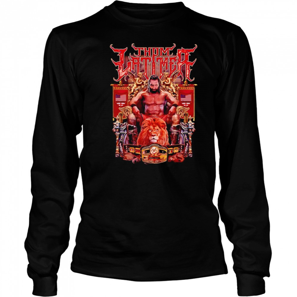 Thom Latimer Throne shirt Long Sleeved
