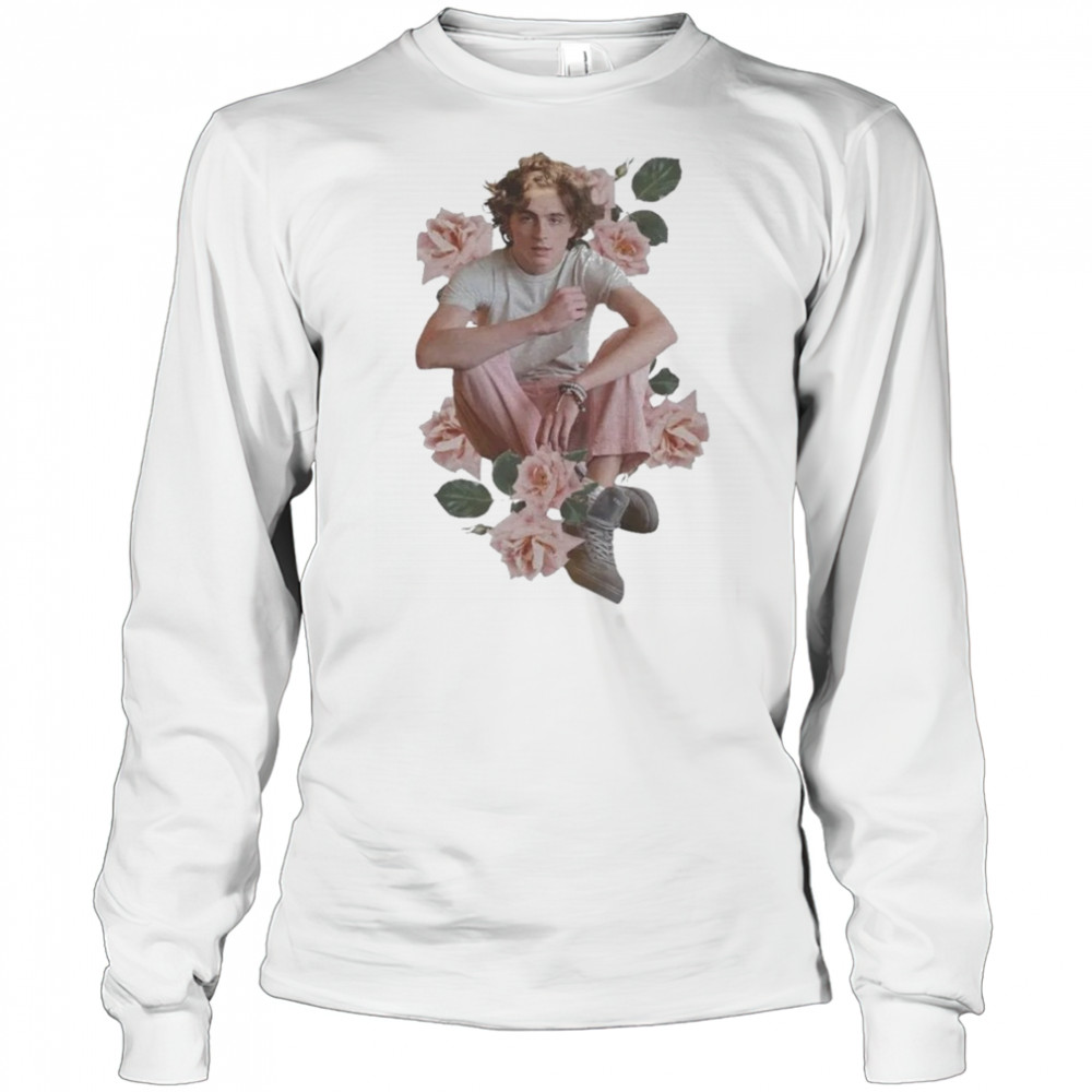 Timothée Chalamet Artwork T-shirt Long Sleeved
