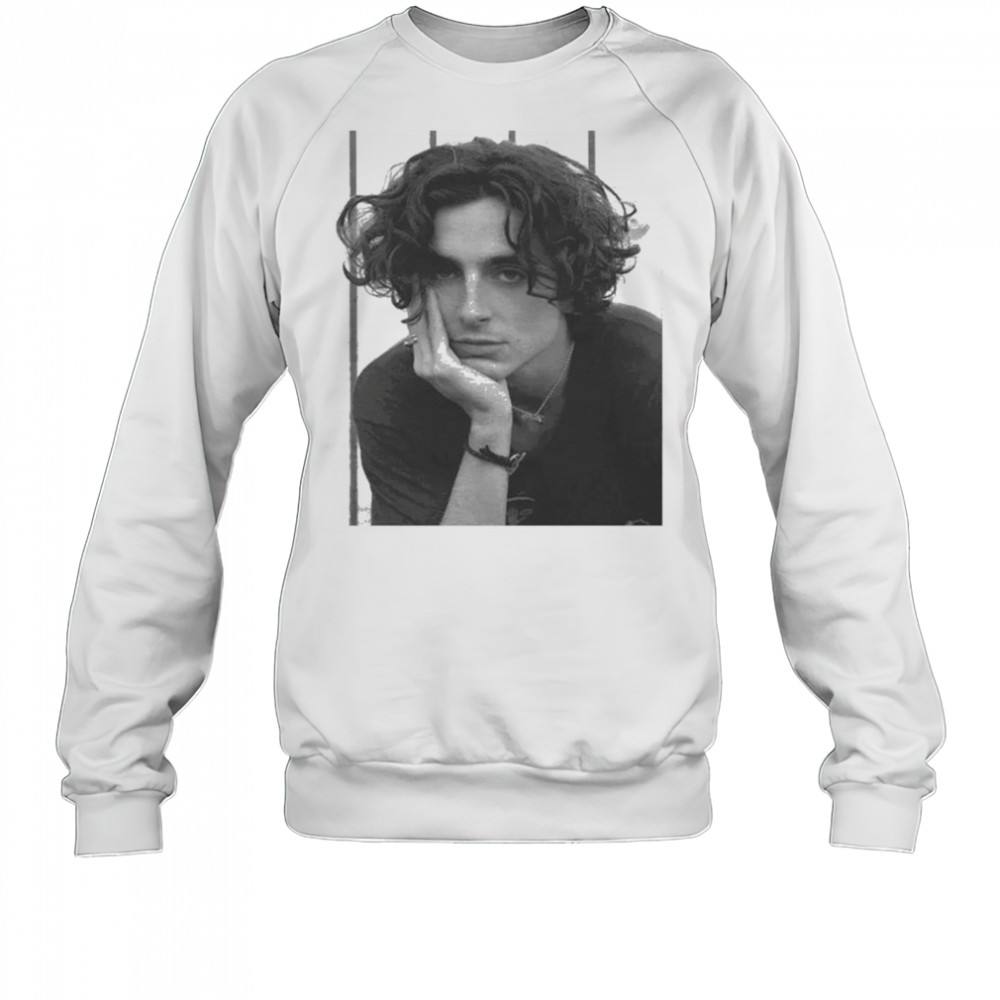 Timothée Chalamet Portrait T-Shirt Sweatshirt