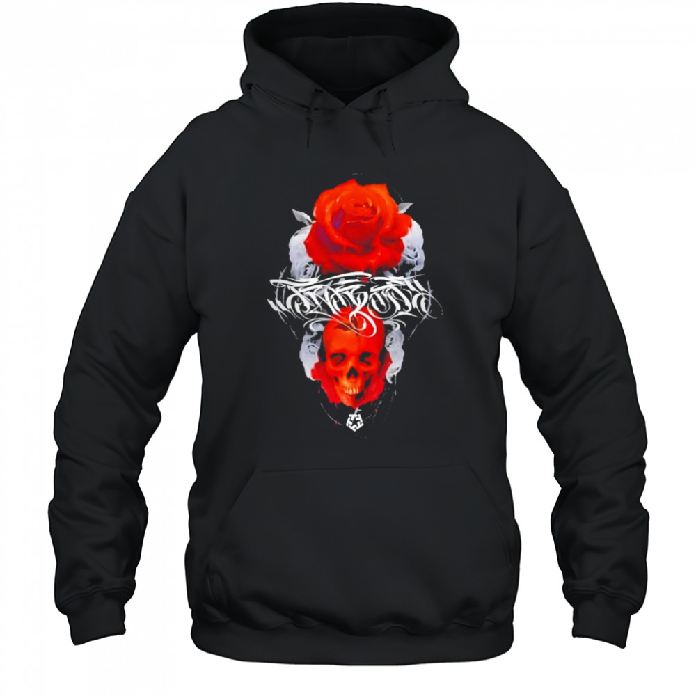 Tribal Gear Huit Rose T-shirt Hoodie