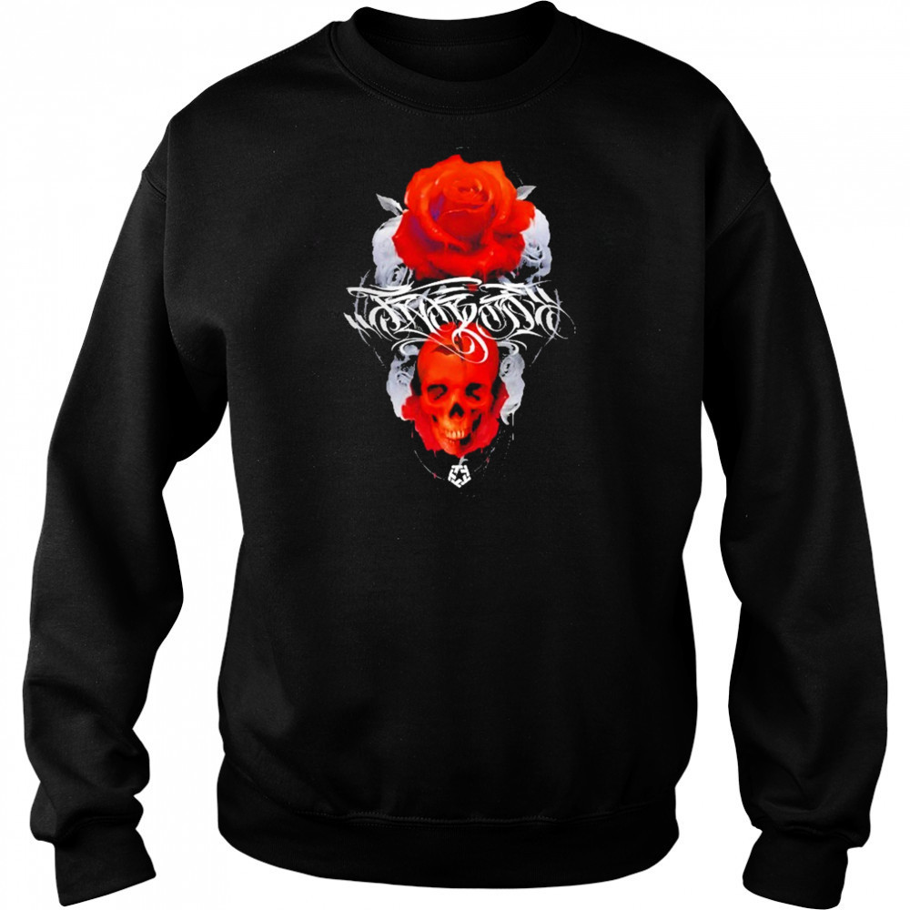 Tribal Gear Huit Rose T-shirt Hoodie