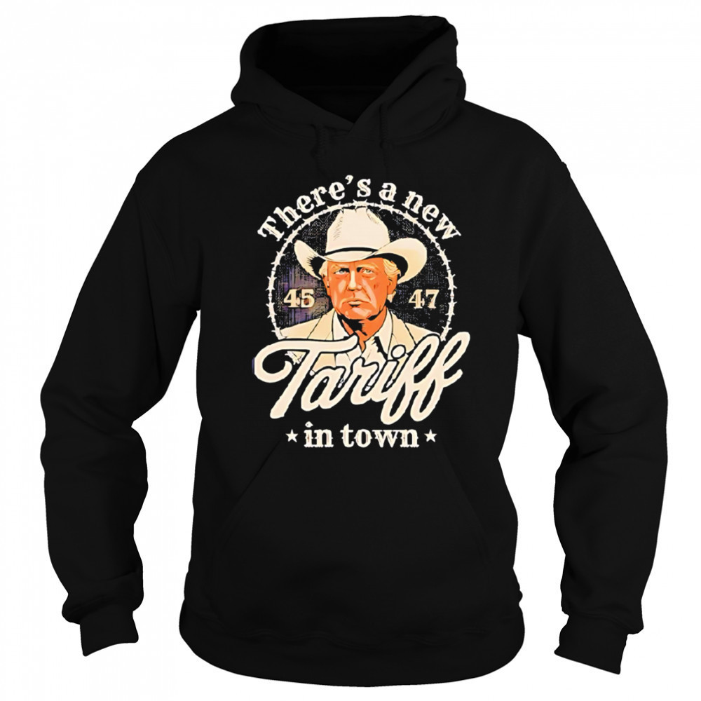 Trump announces fresh import taxes with bold 45 47 design shirt Sweatshirt