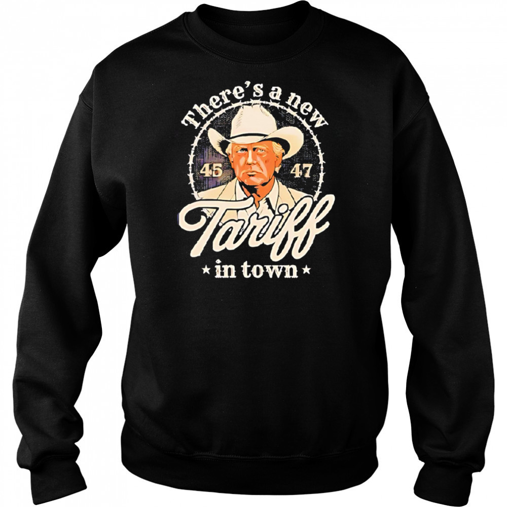 Trump announces fresh import taxes with bold 45 47 design shirt Hoodie
