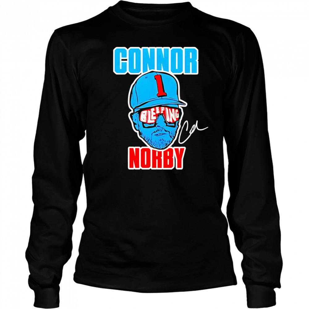 Unexpected connor norby baseball shirt Long Sleeved