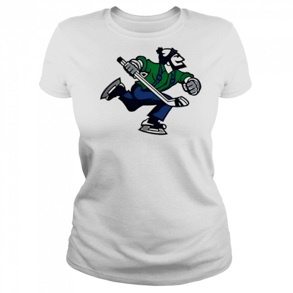 Vancouver canucks retro johnny canuck custom limited hockey shirt Women's T-shirt