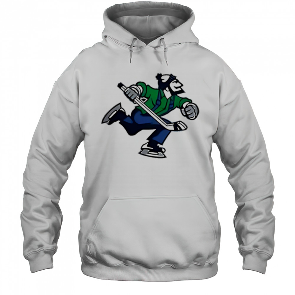 Vancouver canucks retro johnny canuck custom limited hockey shirt Hoodie