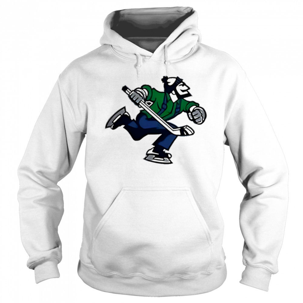 Vancouver canucks retro johnny canuck custom limited hockey shirt Sweatshirt