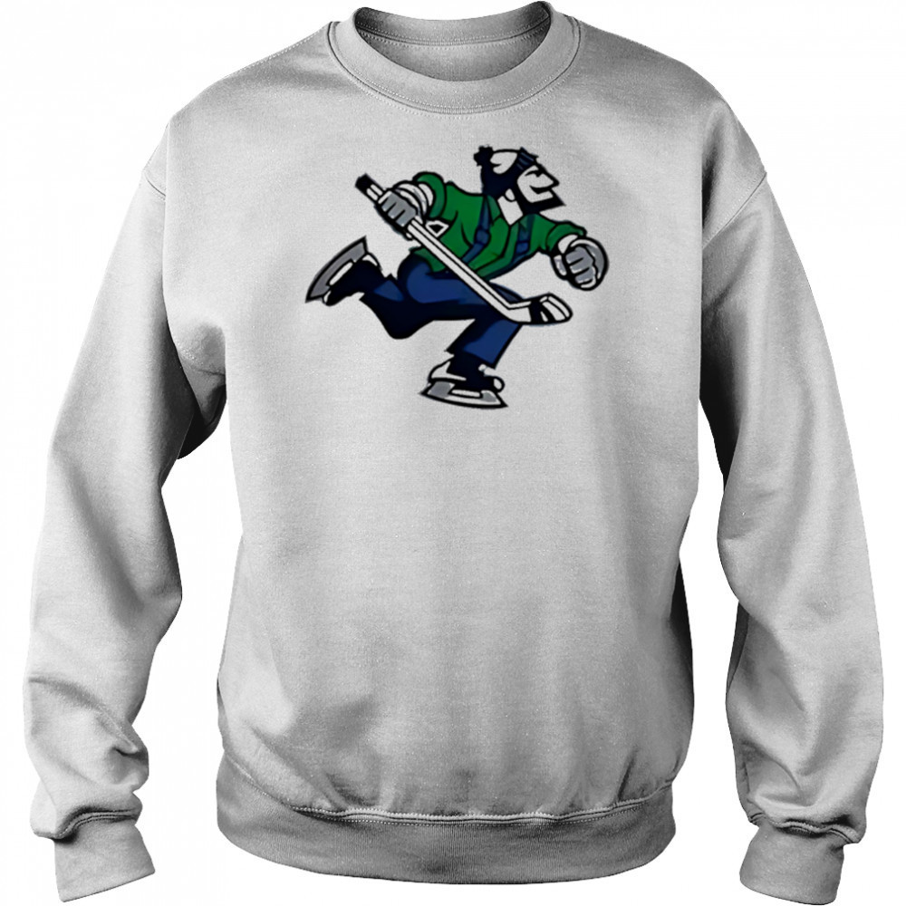 Vancouver canucks retro johnny canuck custom limited hockey shirt Hoodie